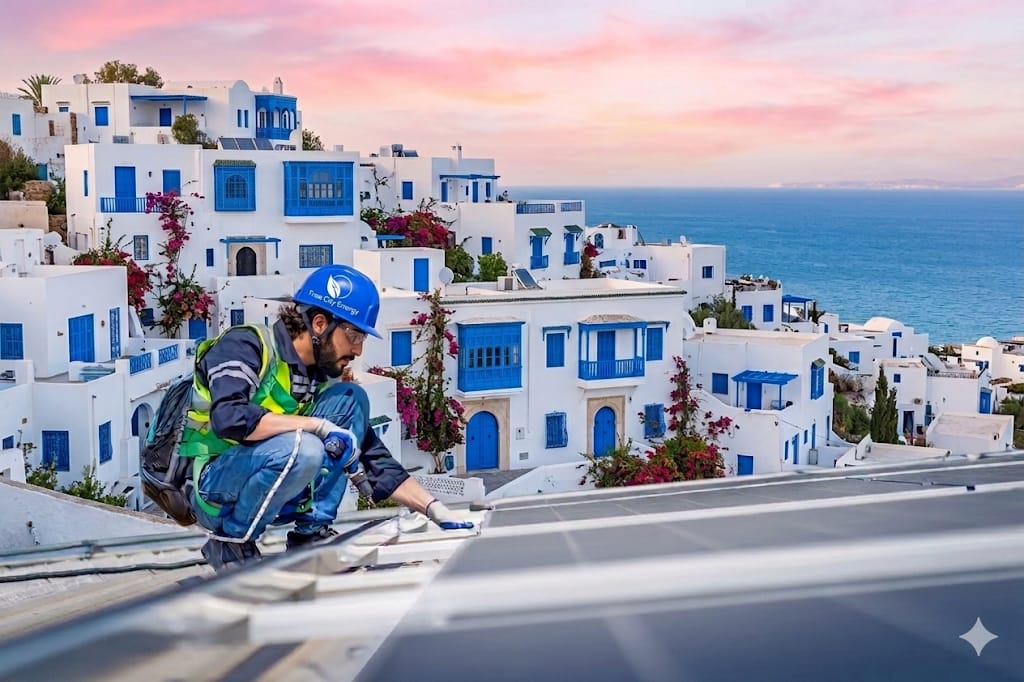 Maisons avec panneaux solaires Treecity